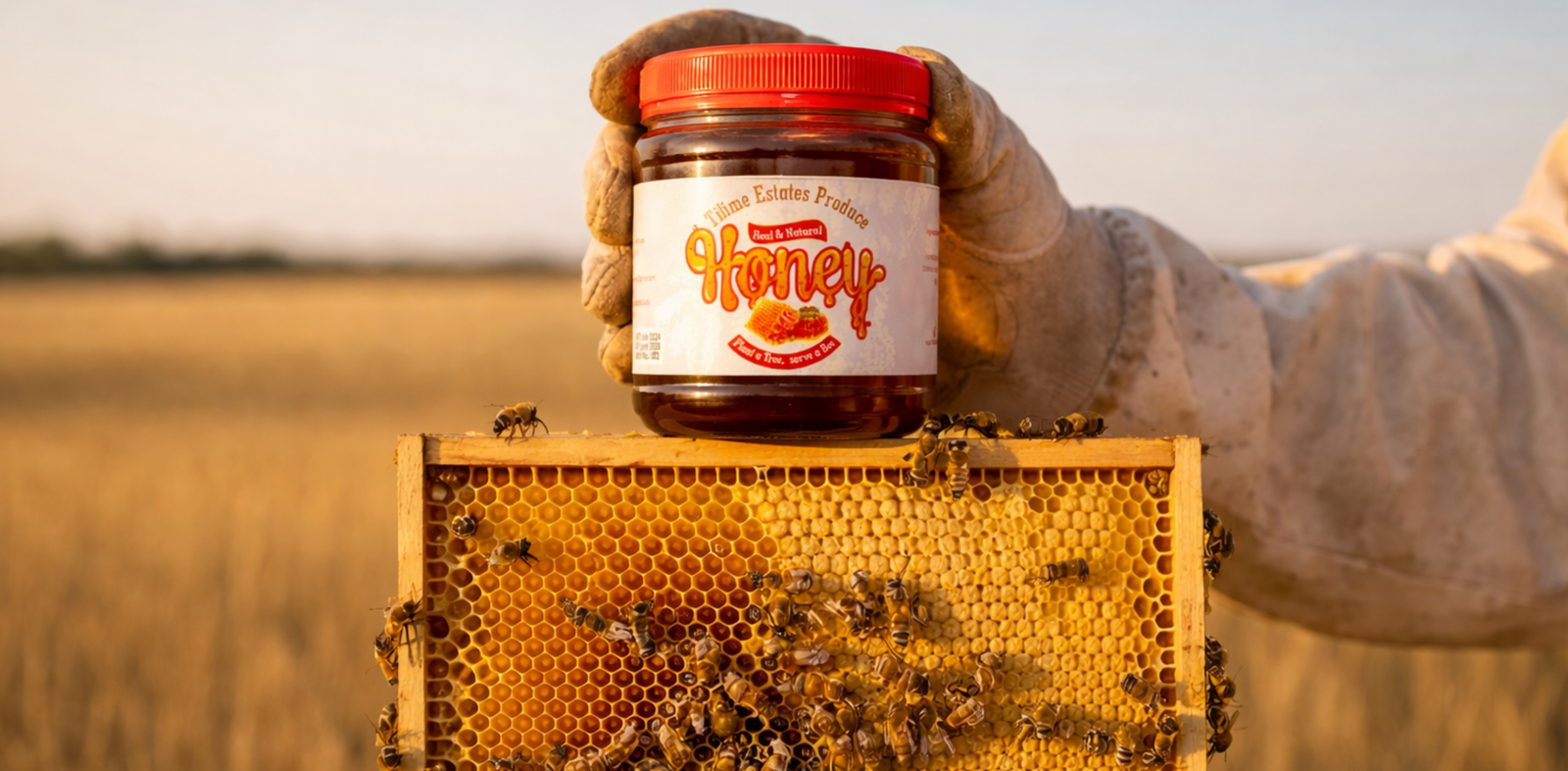 Tilime Honey about hero background