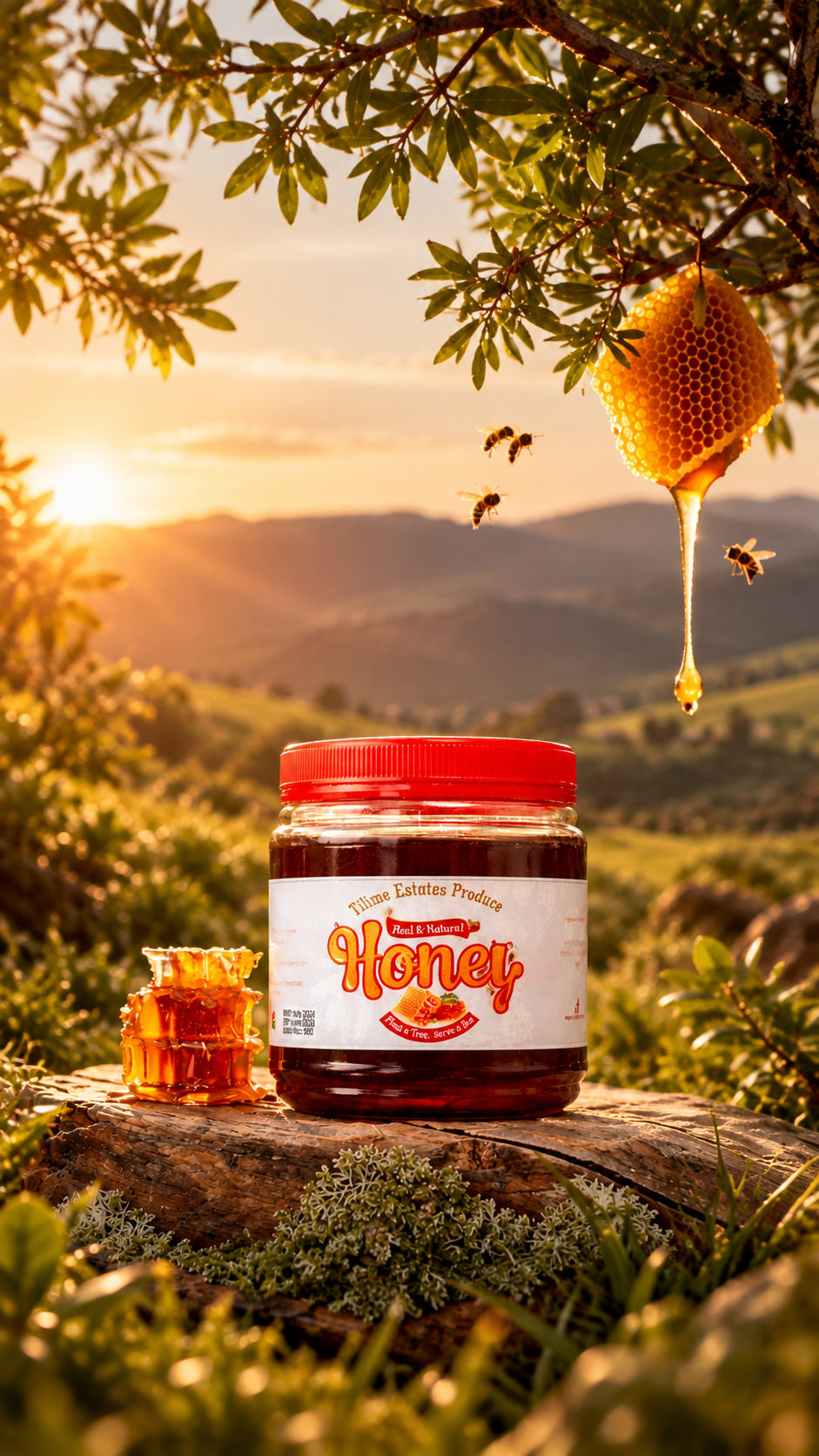 Tilime Honey hero background